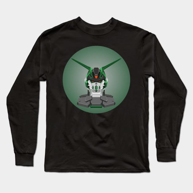 Command Astray Gundam Long Sleeve T-Shirt by roycallum